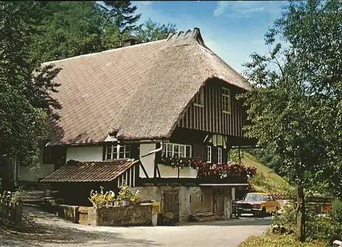 Oberharmersbach Bauernhaus  Kat. Oberharmersbach