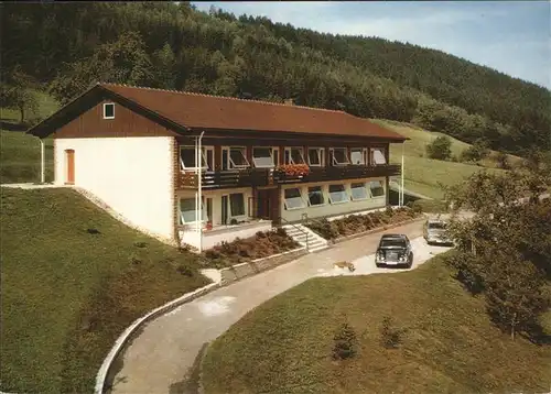 Berneck Altensteig Gasthof Pension Roessle Gaestehaus Kat. Altensteig