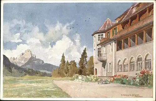 Klais Schloss Elmau  Kat. Kruen