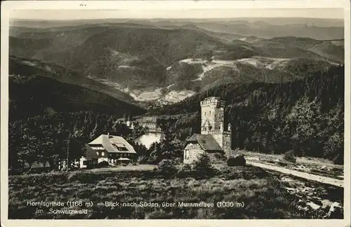 Mummelsee Hornisgrinde im Schwarzwald Kat. Seebach