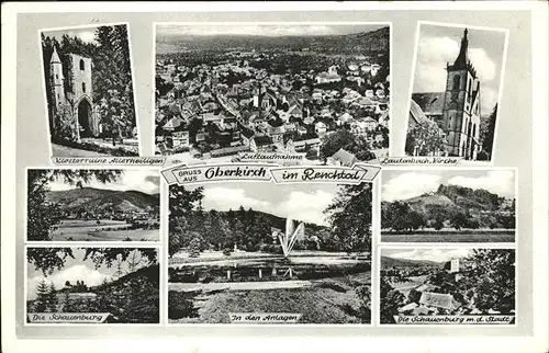 Oberkirch Baden im Renchtal Klosterruine Schauenburg Kat. Oberkirch