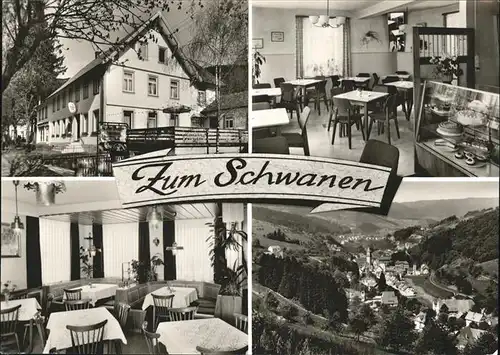Bad Peterstal-Griesbach Gasthaus Zum Schwanen Pension Kat. Bad Peterstal-Griesbach