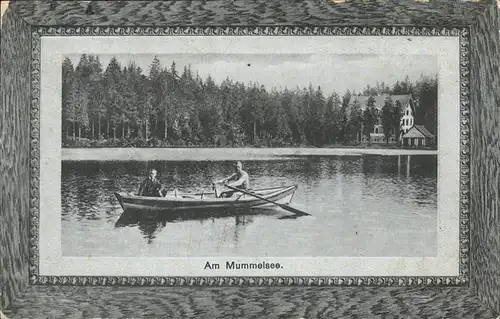 Mummelsee Ruderboot Kat. Seebach