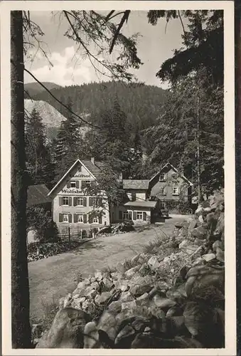 Ottenhoefen Schwarzwald Gasthof Pensino Wolfsbrunnen Kat. Ottenhoefen im Schwarzwald