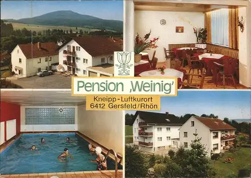 Gersfeld Rhoen Pension Weinig / Gersfeld (Rhoen) /Fulda LKR