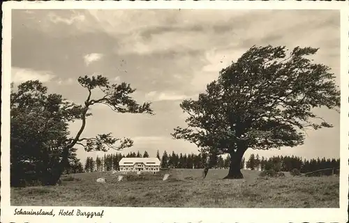 Schauinsland Hotel Burggraf Kat. Oberried