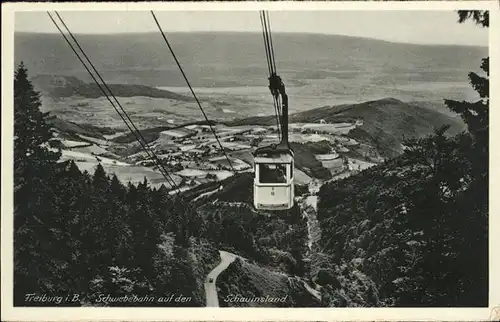 Schauinsland Drahtseilbahn Kat. Oberried