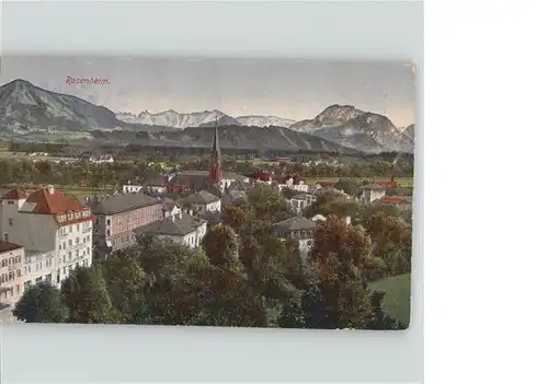 Rosenheim Panorama Kat. Rosenheim
