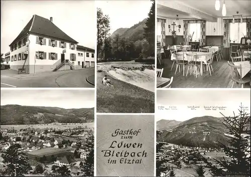 Bleibach Gasthof zum Loewen Kat. Gutach im Breisgau