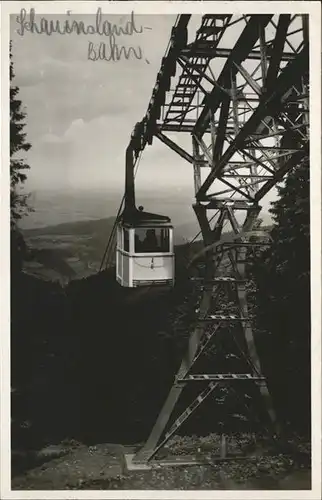 Schauinsland Schwebebahn Kat. Oberried