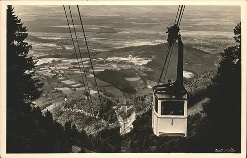 Schauinsland Schwebebahn Kat. Oberried