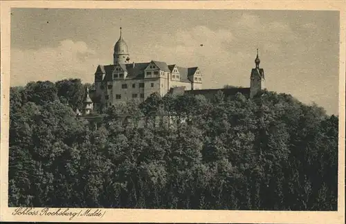 Rochsburg Mulde Schloss Kat. Lunzenau