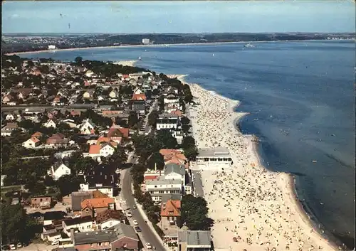 Niendorf Ostseebad Ostseeheilbad, Strand, Flugaufnahme / Timmendorfer Strand /Ostholstein LKR