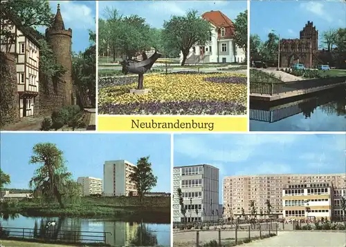 Neubrandenburg Wiekhaus Moenchturm Treptower Tor Kat. Neubrandenburg