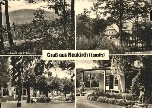 Neukirch Lausitz Bethlehemstift Kulturpark Georgenbad Kat. Neukirch Lausitz