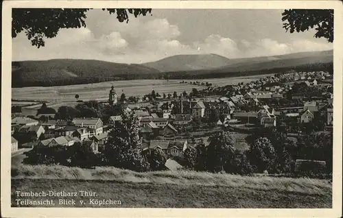 Tambach-Dietharz Teilansicht Kat. Tambach-Dietharz