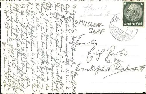 Muggendorf Fraenkische Schweiz [handschriftlich] Kat. Wiesenttal