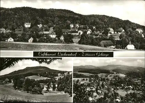 Lueckendorf Zittauer Gebirge Luftkurort Kat. Kurort Oybin