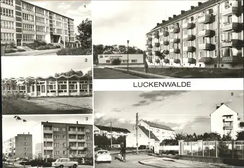 Luckenwalde Hermann-Matern-Oberschule Weichpfuhlstrasse Kat. Luckenwalde