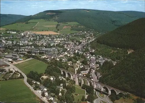 Willingen Sauerland Fliegeraufnahme Viadukt / Willingen (Upland) /Waldeck-Frankenberg LKR