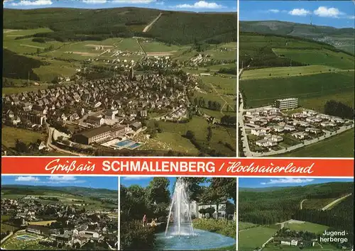 Schmallenberg Jugendherberg Springbrunnen Kat. Schmallenberg