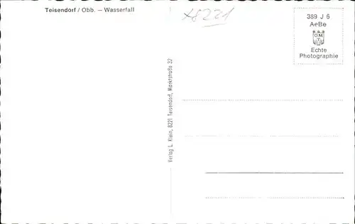 Teisendorf Wasserfall Kat. Teisendorf