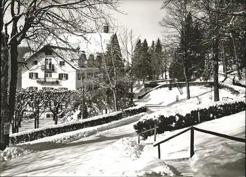 Bad Adelholzen Krankenhaus Kat. Siegsdorf