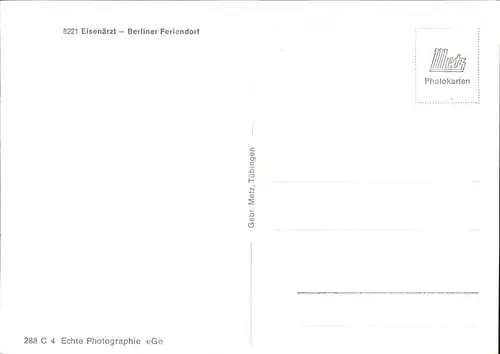 Eisenaerzt Berliner Feriendorf Kat. Siegsdorf