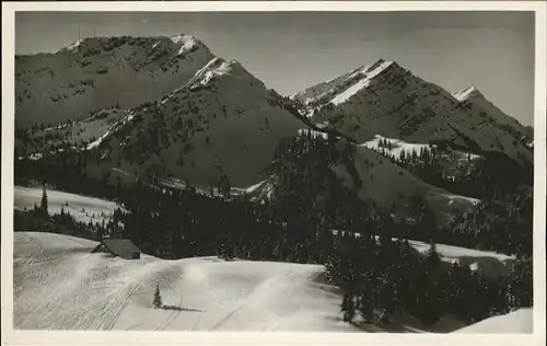 Immenstadt Allgaeu Alpe Mittelberg / Immenstadt i.Allgaeu /Oberallgaeu LKR