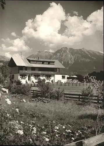 Tiefenbach Oberstdorf Alpengasthof Cafe Jaegerwinkel Kat. Oberstdorf