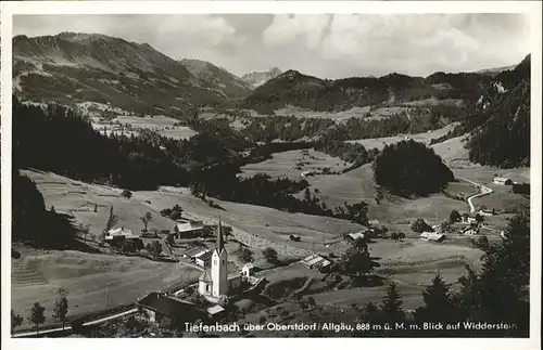 Tiefenbach Oberstdorf Widderstein Kat. Oberstdorf