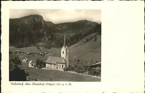 Tiefenbach Oberstdorf Kirche Kat. Oberstdorf