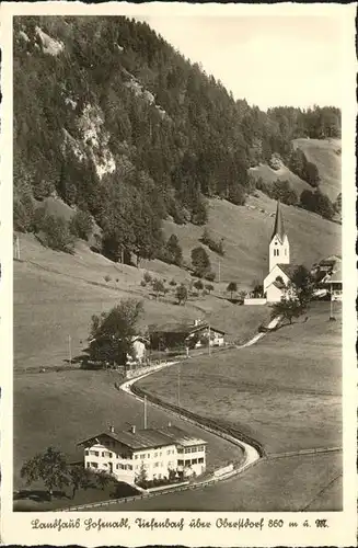 Tiefenbach Oberstdorf Landhaus Hohenadl Kat. Oberstdorf