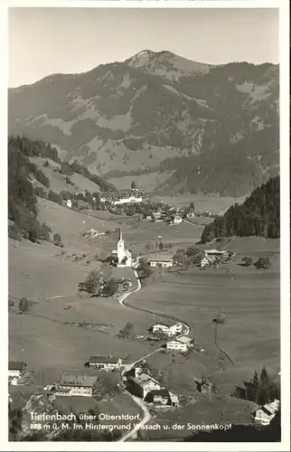 Tiefenbach Oberstdorf Wasach Sonnenkopf Kat. Oberstdorf