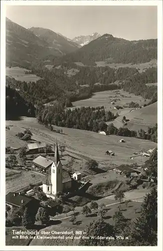 Tiefenbach Oberstdorf Widderstein Kat. Oberstdorf