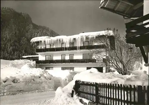 Tiefenbach Oberstdorf Pension Haus Lassmann Kat. Oberstdorf