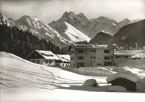 Tiefenbach Oberstdorf Pension Haus Lassmann Kat. Oberstdorf