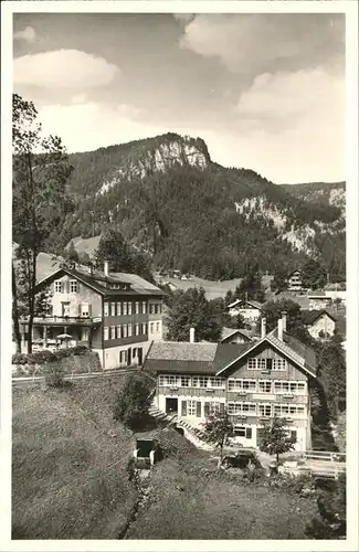 Tiefenbach Oberstdorf Gasthof Pension Kat. Oberstdorf