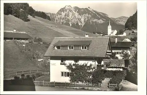 Tiefenbach Oberstdorf Pension Haus Lassmann Kat. Oberstdorf