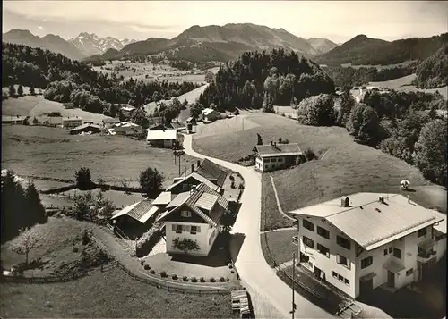 Tiefenbach Oberstdorf Pension Haus Lassmann Kat. Oberstdorf