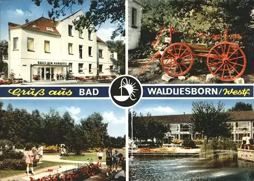 Bad Waldliesborn Stadtwappen Minigolf Kat. Lippstadt
