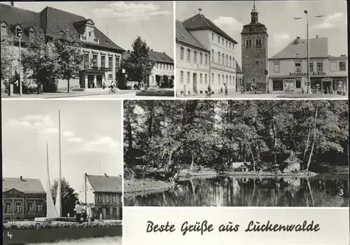 Luckenwalde See Stadt Kat. Luckenwalde