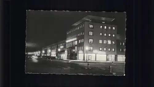 Wolfsburg bei Nacht Porsche Strasse Kat. Wolfsburg