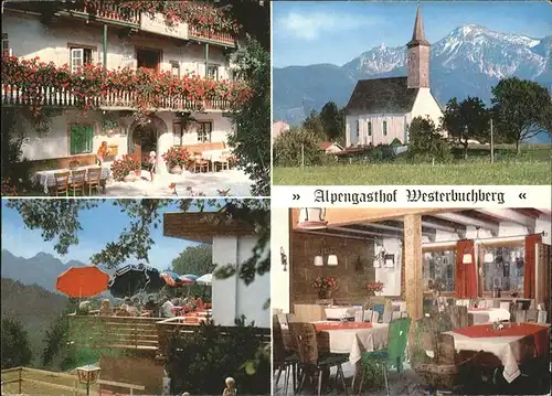 uebersee Alpengasthof Westerbuchberg Kat. uebersee