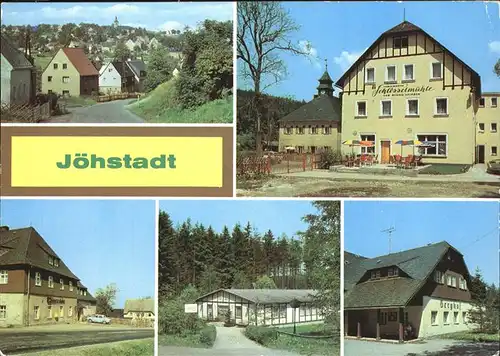 Joehstadt Gasthaus Schloesselmuehle Kat. Joehstadt