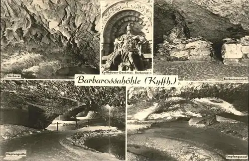 Kyffhaeuser Barbarossahoehle Kat. Bad Frankenhausen