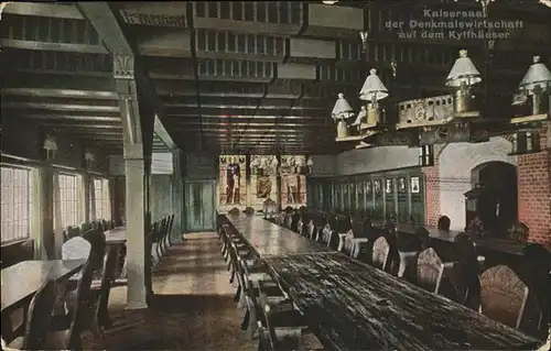 Kyffhaeuser Denkmalswirtschaft Kaisersaal Kat. Bad Frankenhausen