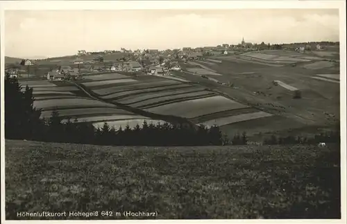 Hohegeiss Panorama Kat. Braunlage