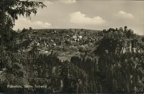 Hohnstein Gesamtansicht Kat. Hohnstein