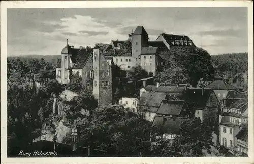 Hohnstein Burg Kat. Hohnstein